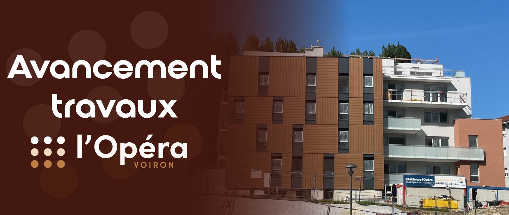 Avancement des travaux à Voiron