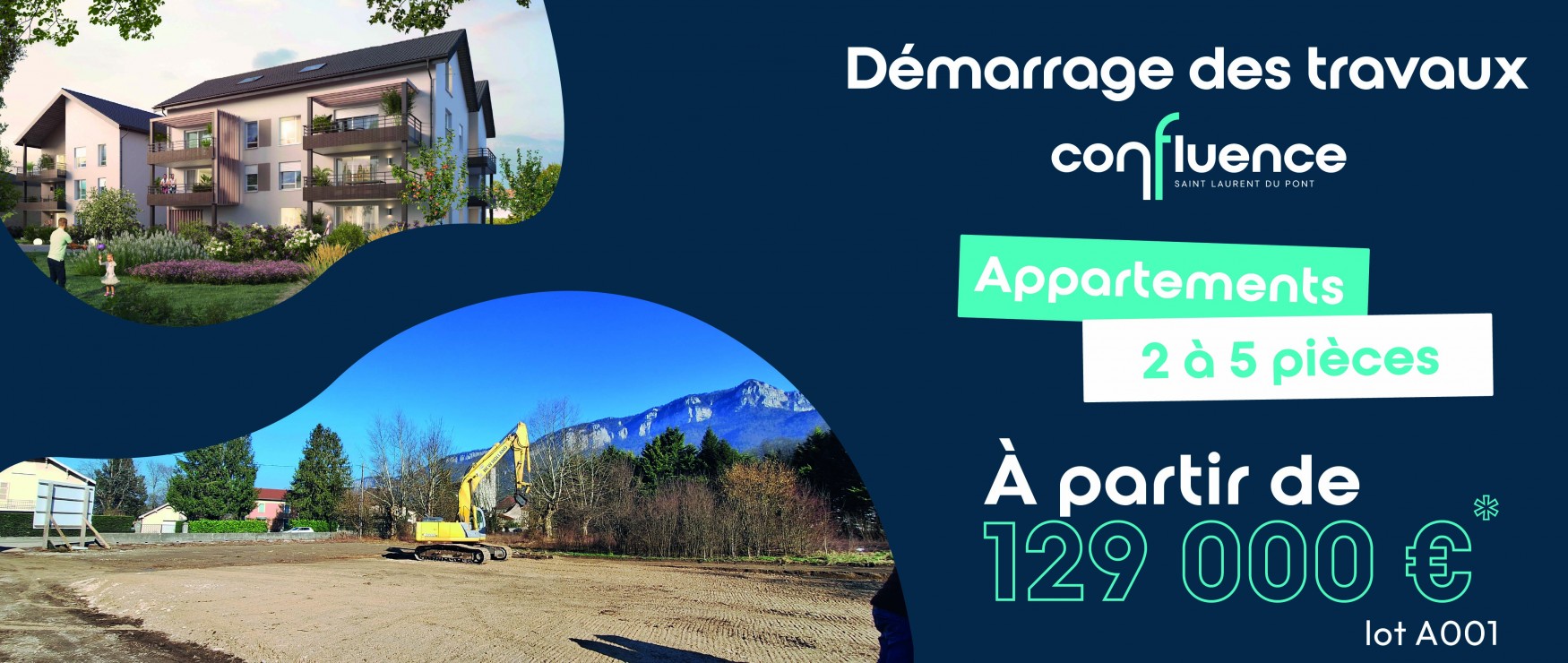 Démarrage des travaux - Saint Laurent du Pont