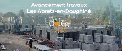 Avancement travaux - Les Abrets-en-Dauphiné