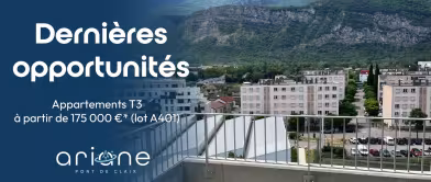 Derniers logements à Pont de Claix