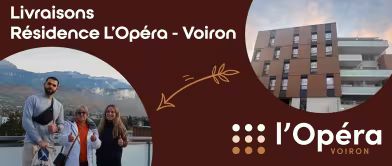 Livraisons : Résidence L'Opéra à Voiron