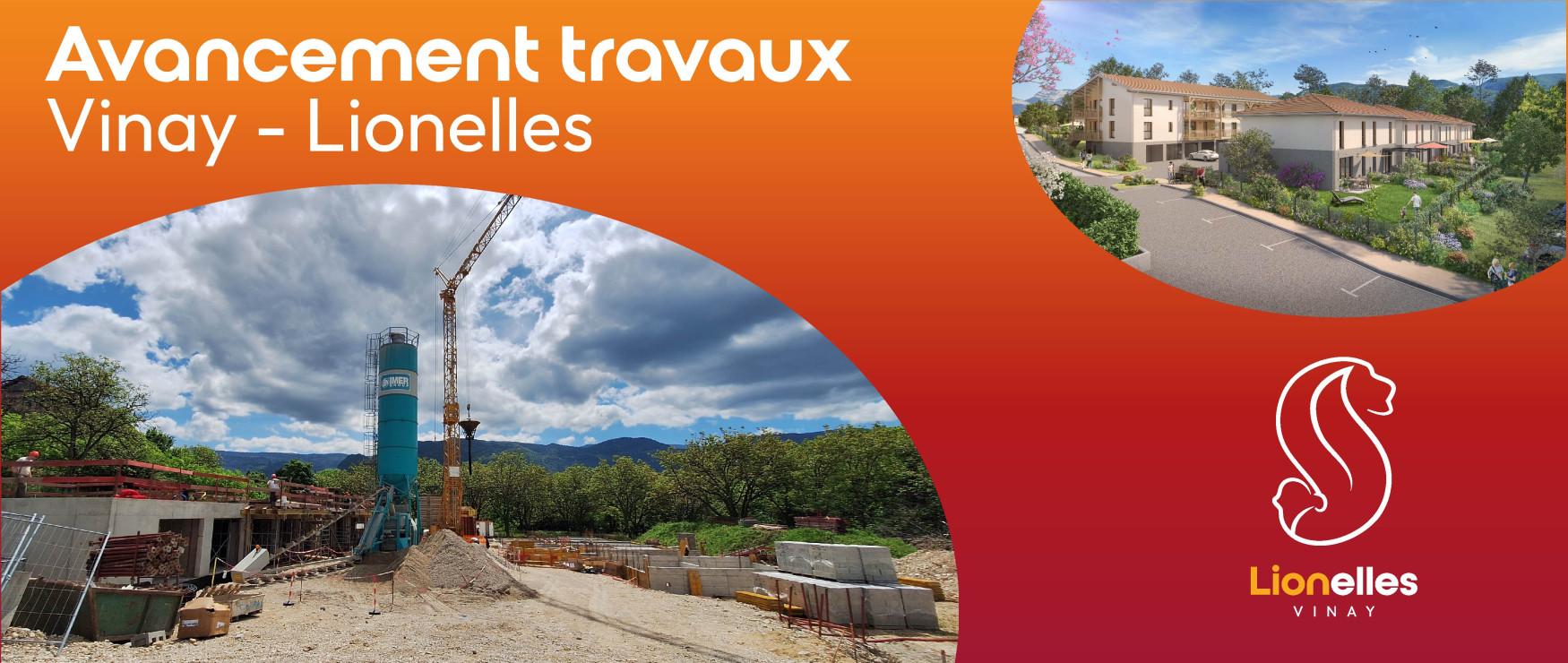 Avancement travaux Lionelles