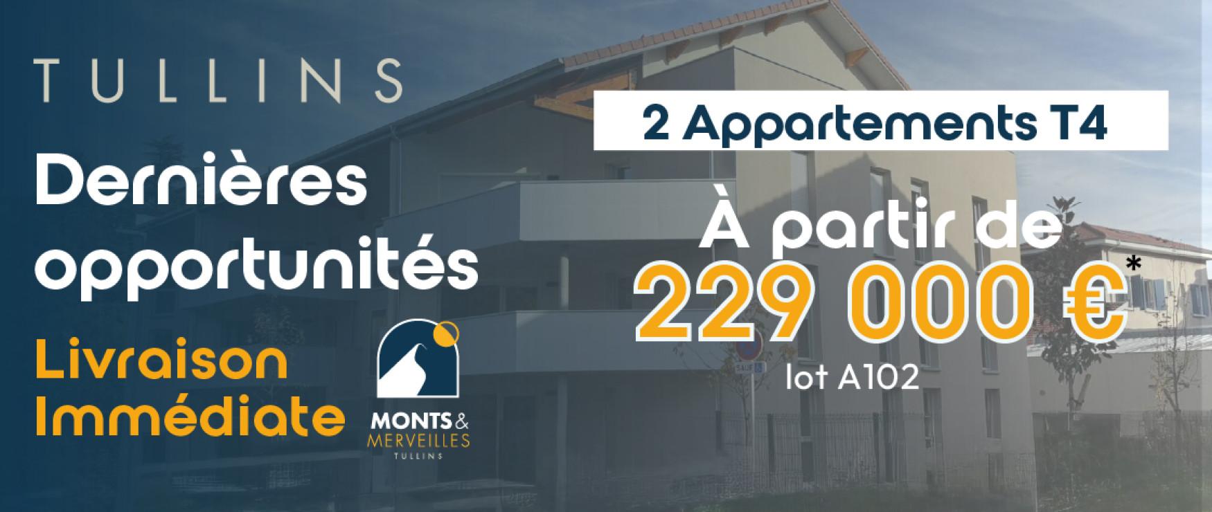 Tullins - Dernières opportunités