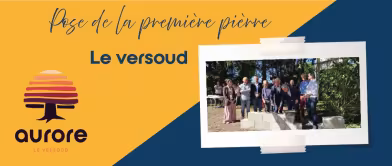 Le Versoud - Pose de la première pierre