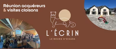 Réunion acquéreurs & visites cloisons au Bourg d'Oisans