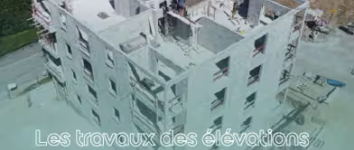 Les travaux des élévations