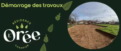 Démarrage des travaux - Champier - L'Orée