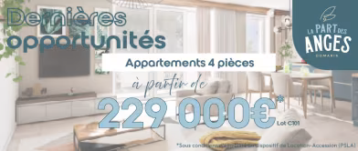 Dernières opportunités - Domarin - La Part des Anges