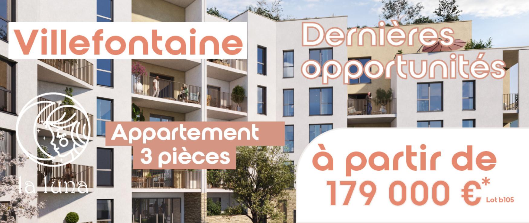 Dernères opportunités Ville Fontaine