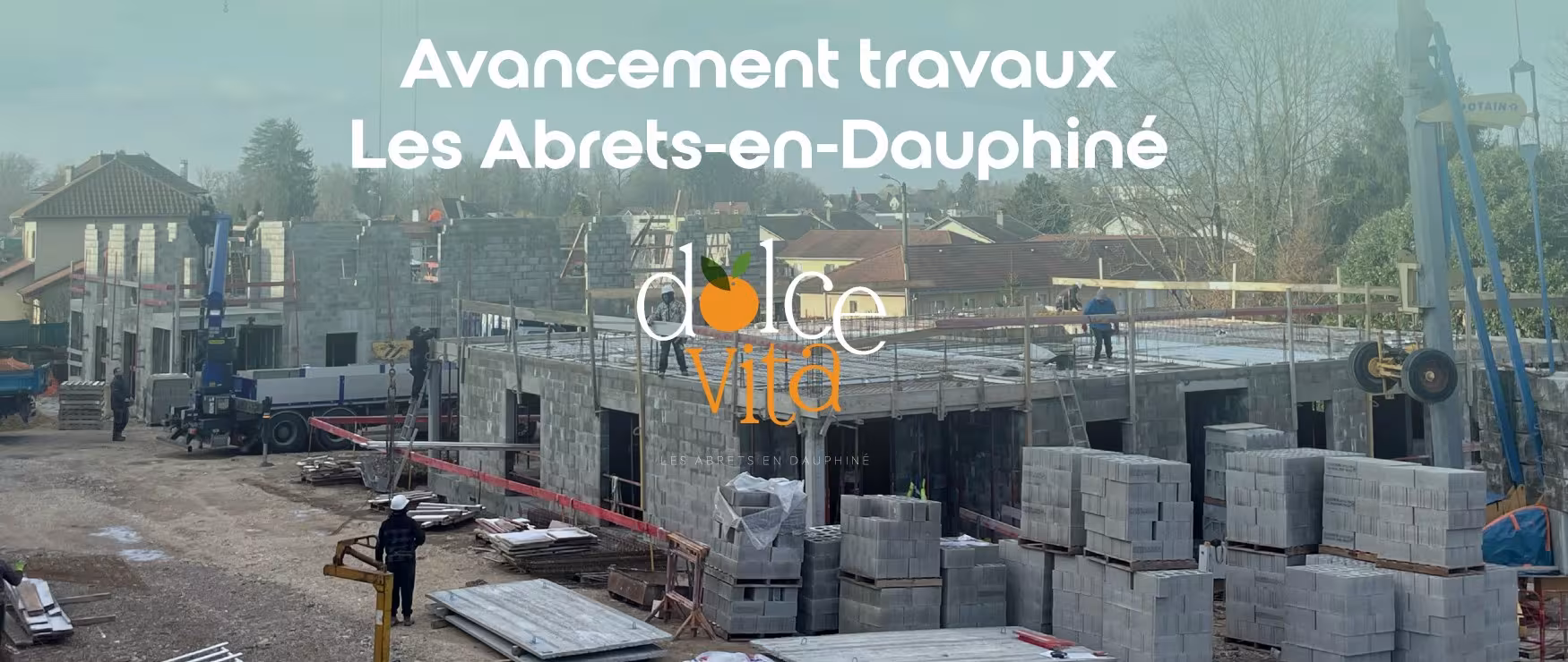 Avancement travaux - Les Abrets-en-Dauphiné