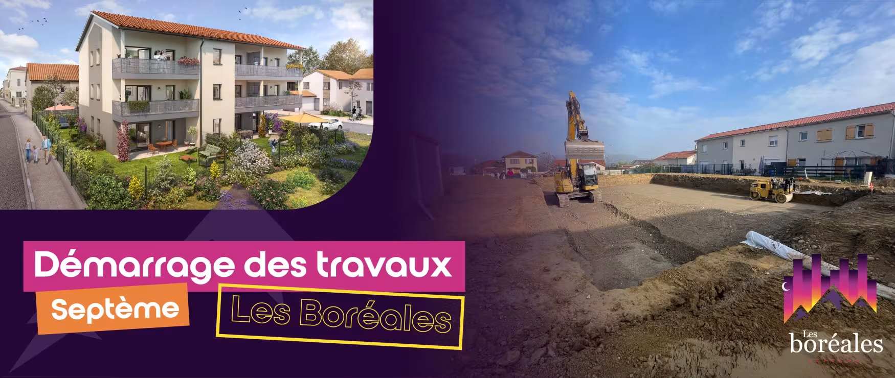 Démarrage des travaux à Septème