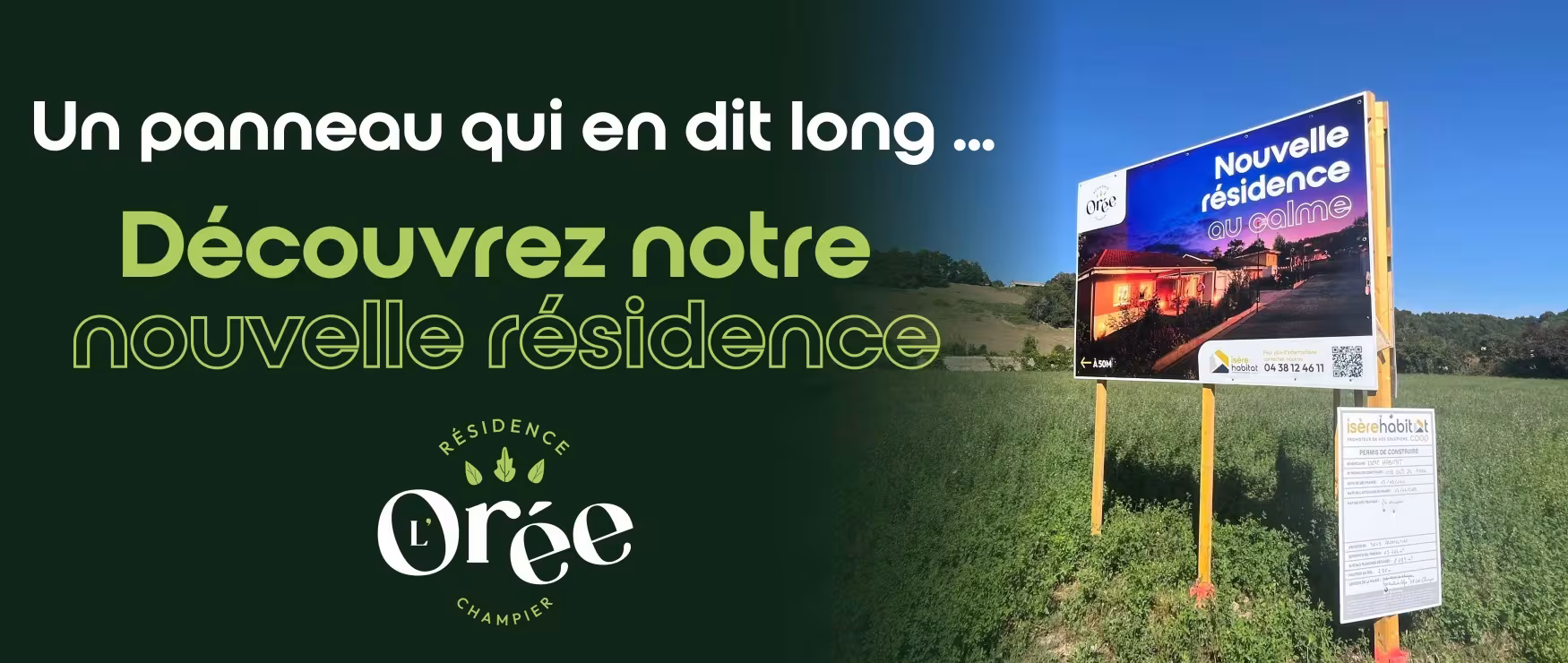 Noueau panneau à Champier