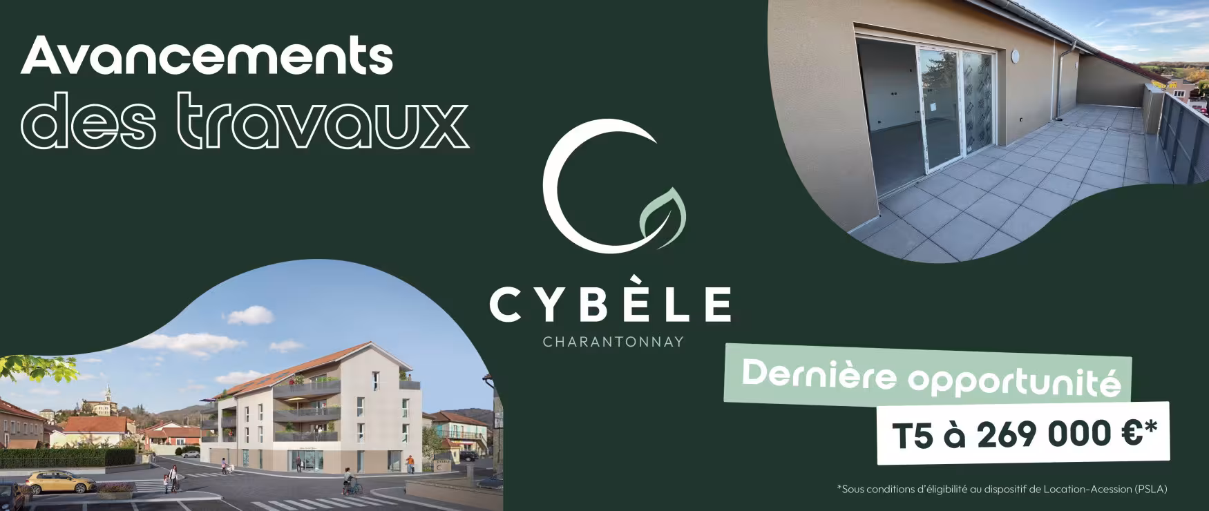 Avancement des travaux - Cybèle