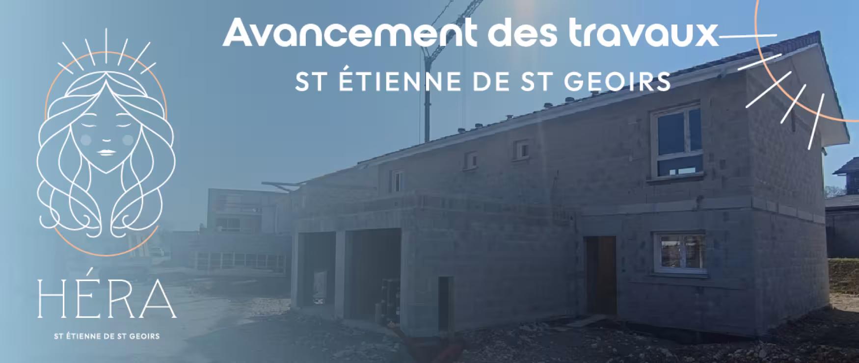 Avancement des travaux - Hera - Saint Étienne de Saint Geoirs