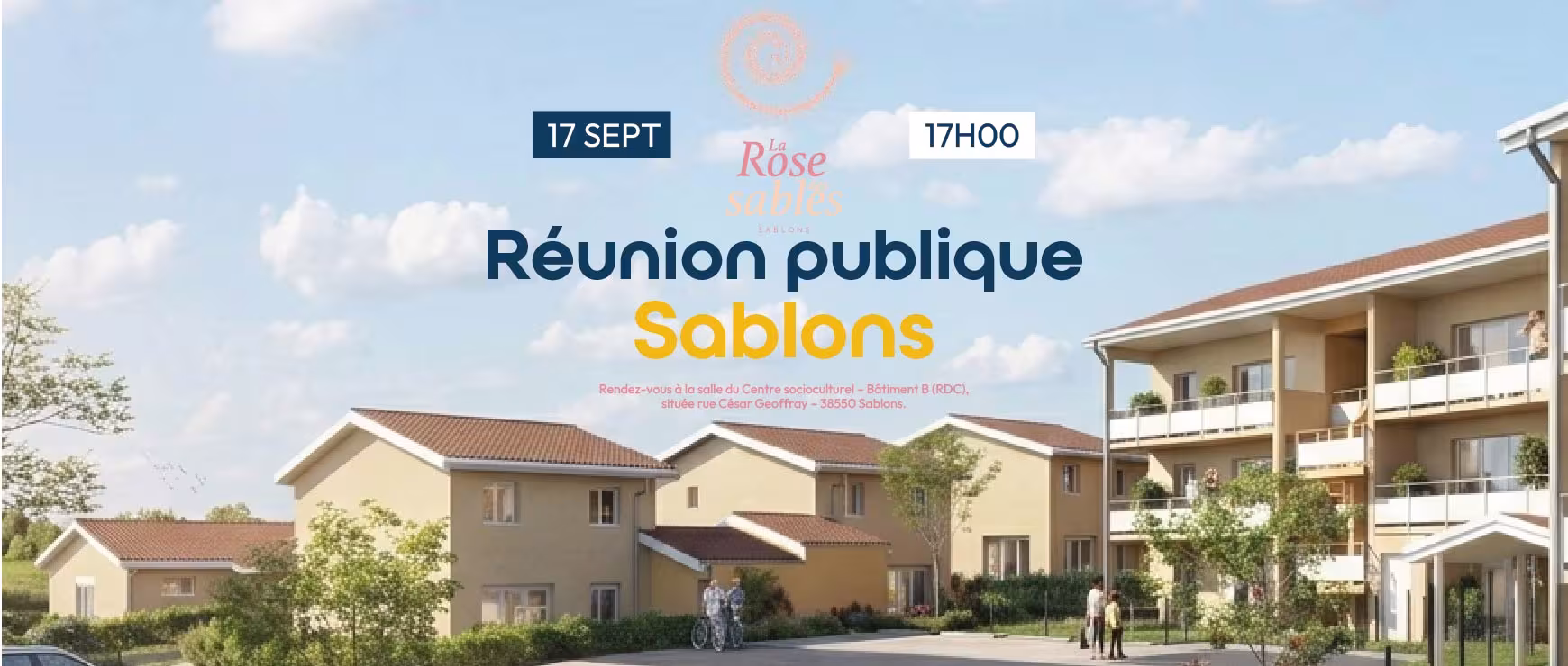 réunion publique à Sablons