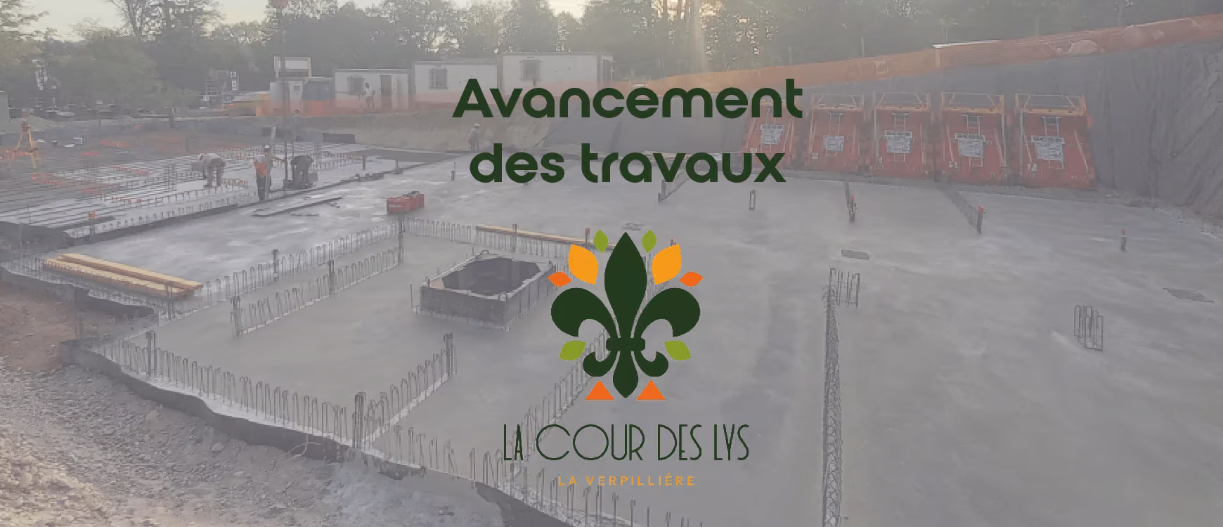 Avancement des travaux - La Cour des Lys à La Verpillière