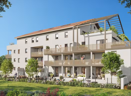 Découvrez VINÉA, une résidence à taille humaine située à Saint-Martin-le-Vinoux, à la limite de Saint-Égrève.
